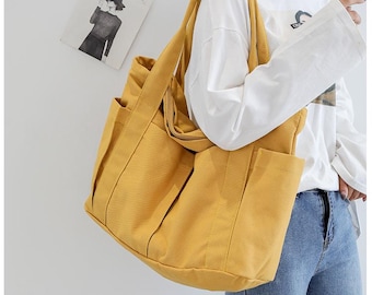 Canvas  Tote Bag,Large capacity canvas bag,Wholesale Event Lightweight Promotional Bag for Business