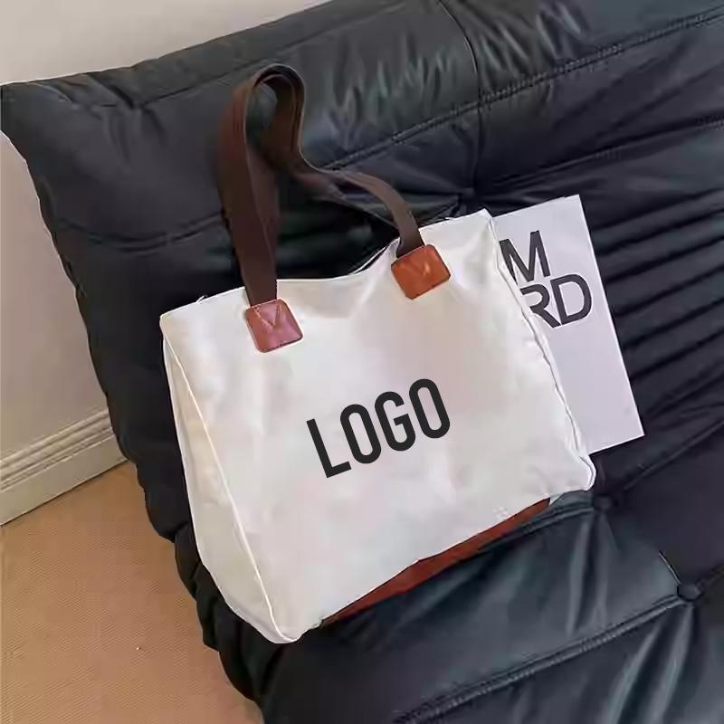 Canvas Personalized Tote Bag, wedding bag ,Custom Printed Bag, Wholesale Event Lightweight Promotional Bag for Business