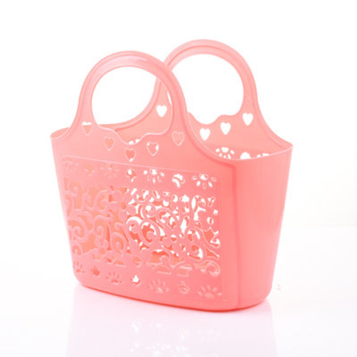 Retro Jelly Beach Bag Easter Basket Spring Summer Plastic Etsy