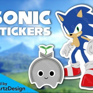 Sonic Frontiers STICKER PACKS (Premium Vinyl)
