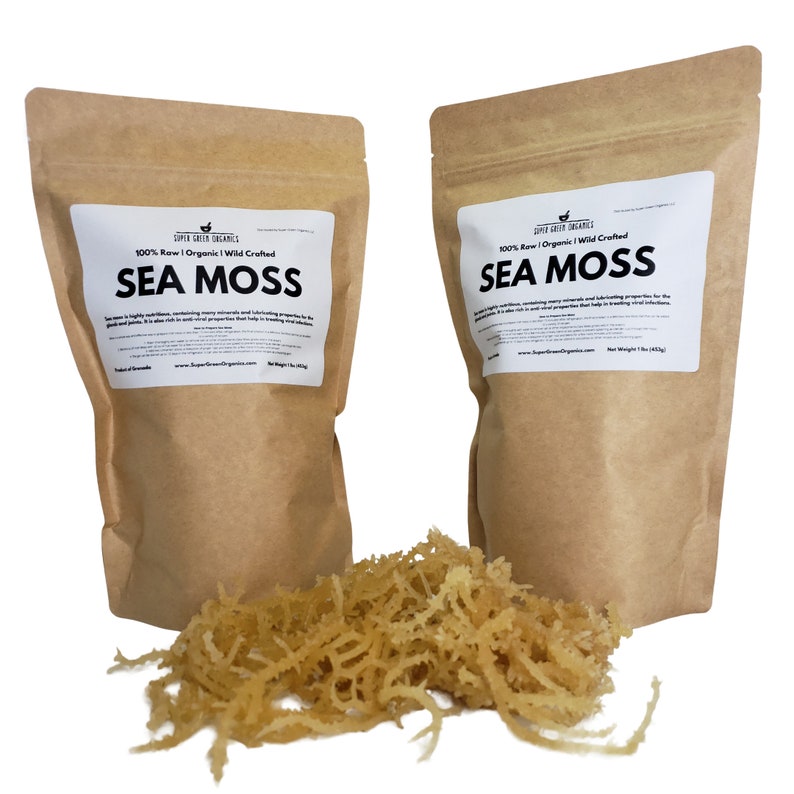 Bulk Sea Moss 100 Organic Raw Wild Crafted Sea Moss Now Etsy