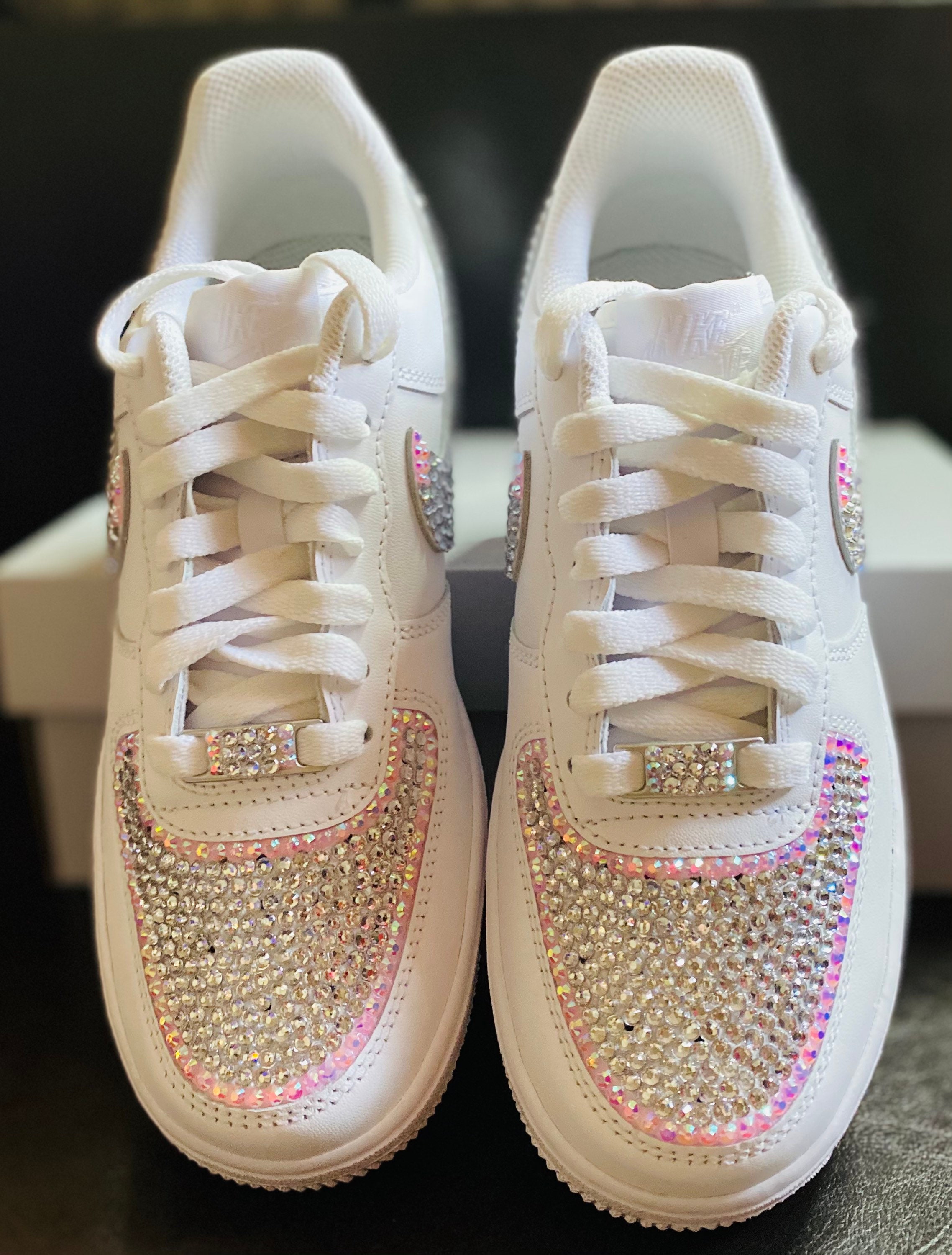 Bling Custom Nike Air Force 1. Womens. Made to order item. Etsy
