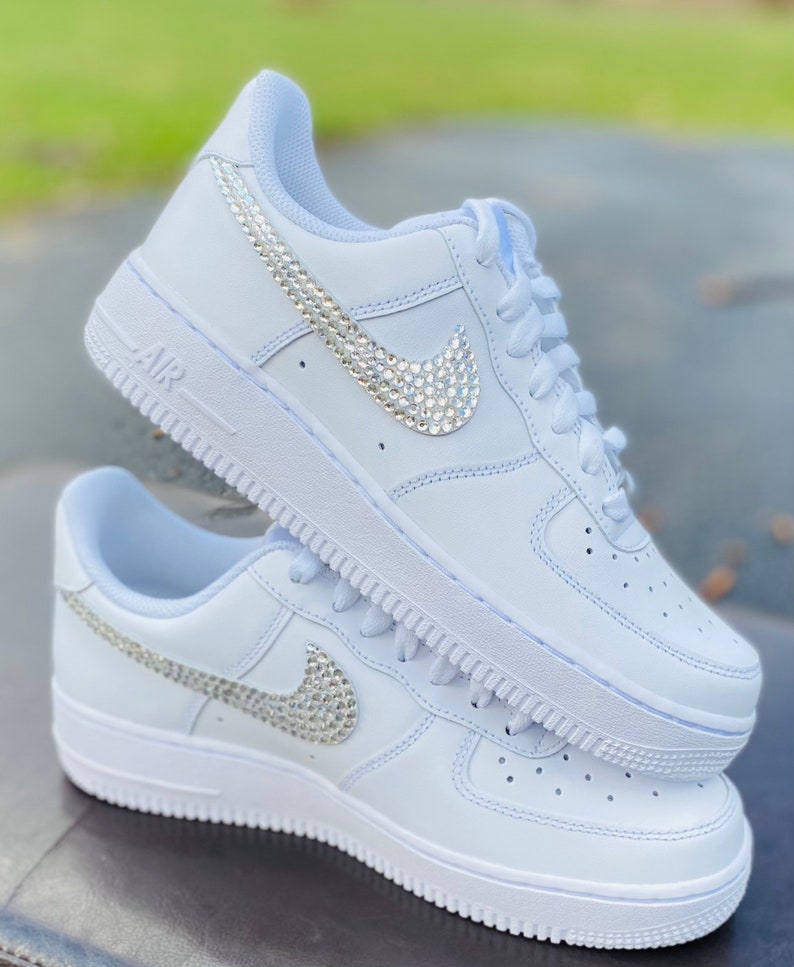 Bling Custom Nike Air Force 1. Womens. Made to order item. Etsy