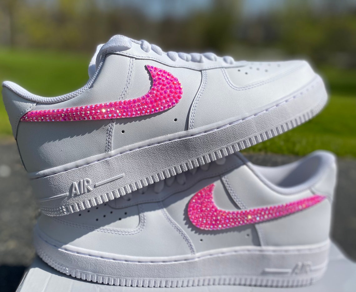 Bling Custom Nike Air Force 1. Womens. Made to order item. Etsy
