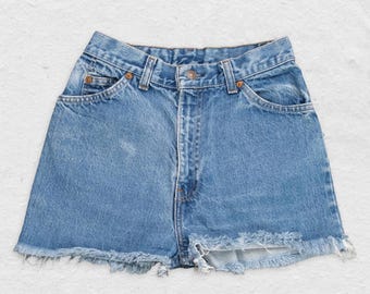 26W Vintage 70er Jahre Levi's California Straights Shorts