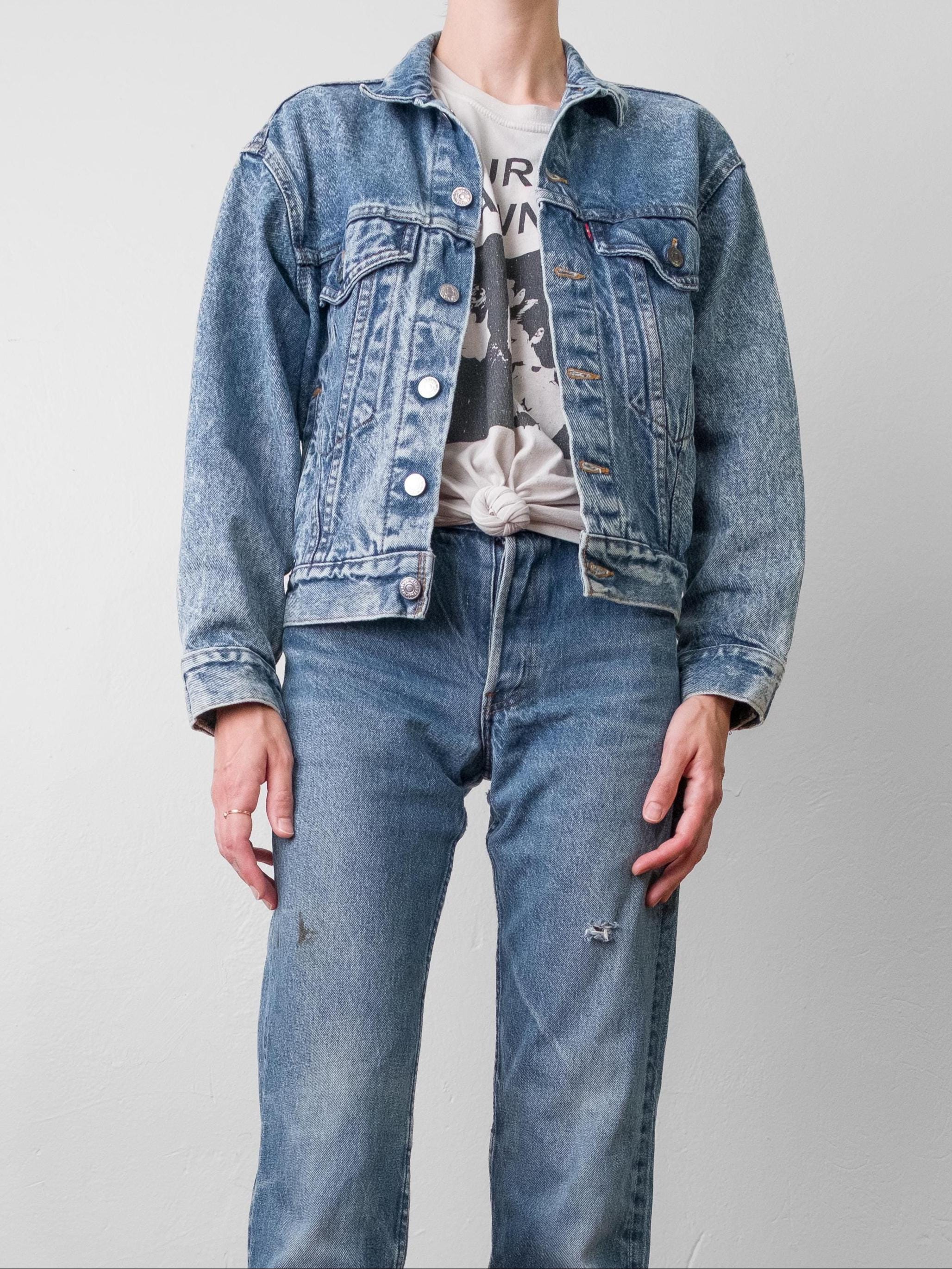 Levi's Vintage Denim Jacket Type III Size XS - Etsy