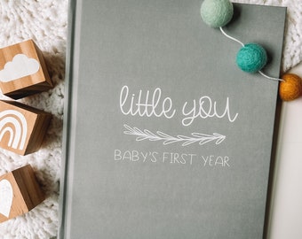 First Year Baby Memory Book: Gender Neutral Keepsake Album