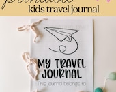 Printable Kids Travel Journal: Vacation Memory Book (PDF)
