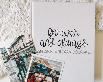 Wedding Anniversary Journal and Memory Book for Couples | Keepsake Wedding Gift | First Anniversary Gift