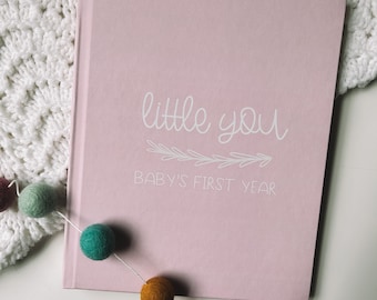First Year Baby Memory Book: Gender Neutral Keepsake Album