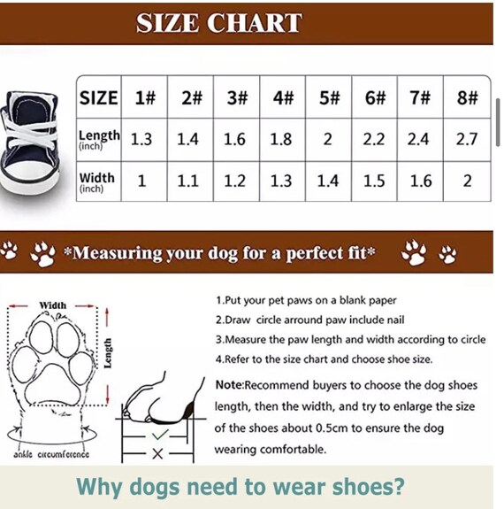 How Do You Measure A Dogs Shoe Size