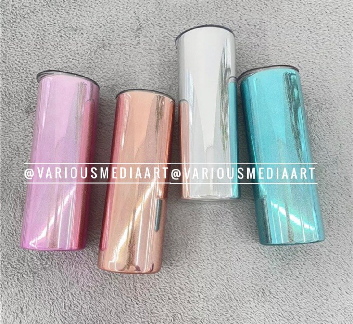 Bulk Mirror Sublimation Tumblers Wholesale Lot 20oz Tumblers Etsy