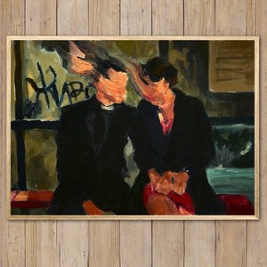 Póster de Fleabag, impresión de Fleabag, arte, decoración, arte de pared, póster vintage, retro, arte de programas de televisión, póster estético, regalo