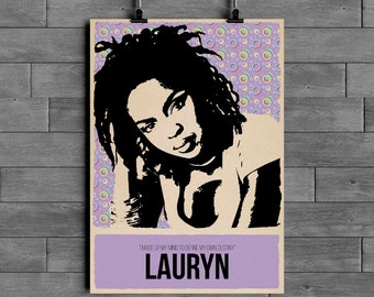Rare Lauryn Hill - MTV Unplugged Poster - Digital Download