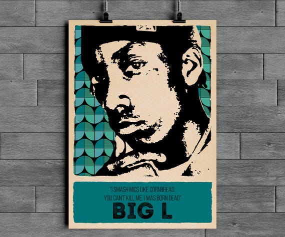 Big L Poster | Hip Hop Legend Wall Art | New York Rap Icon - Etsy