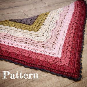 PuErhTea Shawl Pattern image 1