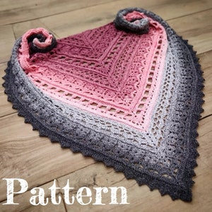 LoveTea Shawl crochet pattern