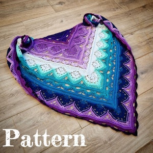 CeylonTea Shawl Pattern image 1