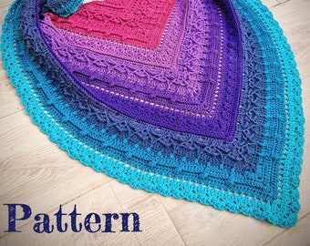 PaiMuTanTea Shawl pattern