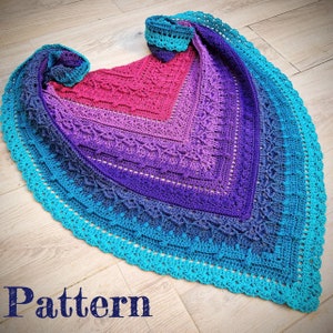 PaiMuTanTea Shawl pattern zdjęcie 1