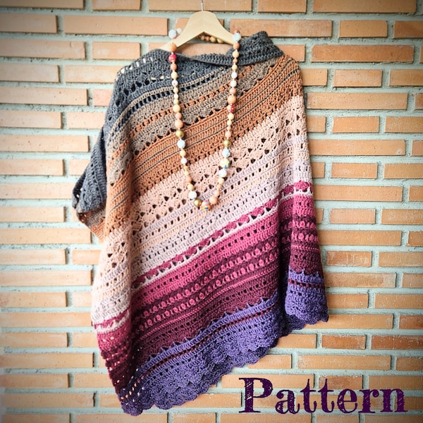 YakButterTea Poncho pattern