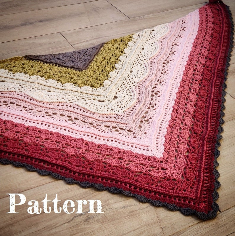 PuErhTea Shawl Pattern image 1