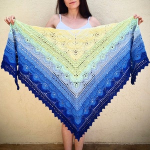 MoroccanMintTea Shawl pattern image 9