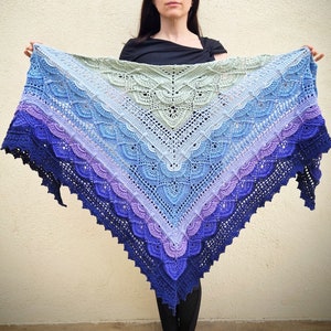 MoroccanMintTea Shawl pattern image 6