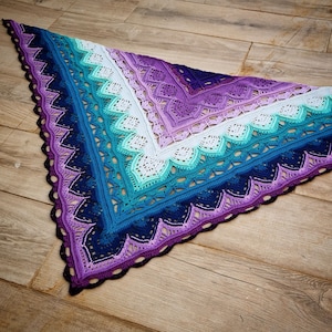 CeylonTea Shawl Pattern image 2