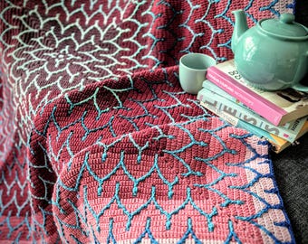 ChaiLatteTea Blanket Häkelanleitung