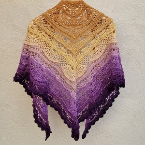 DarjeelingTea Shawl Pattern image 3