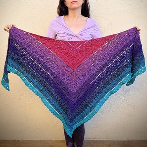 PaiMuTanTea Shawl pattern zdjęcie 7