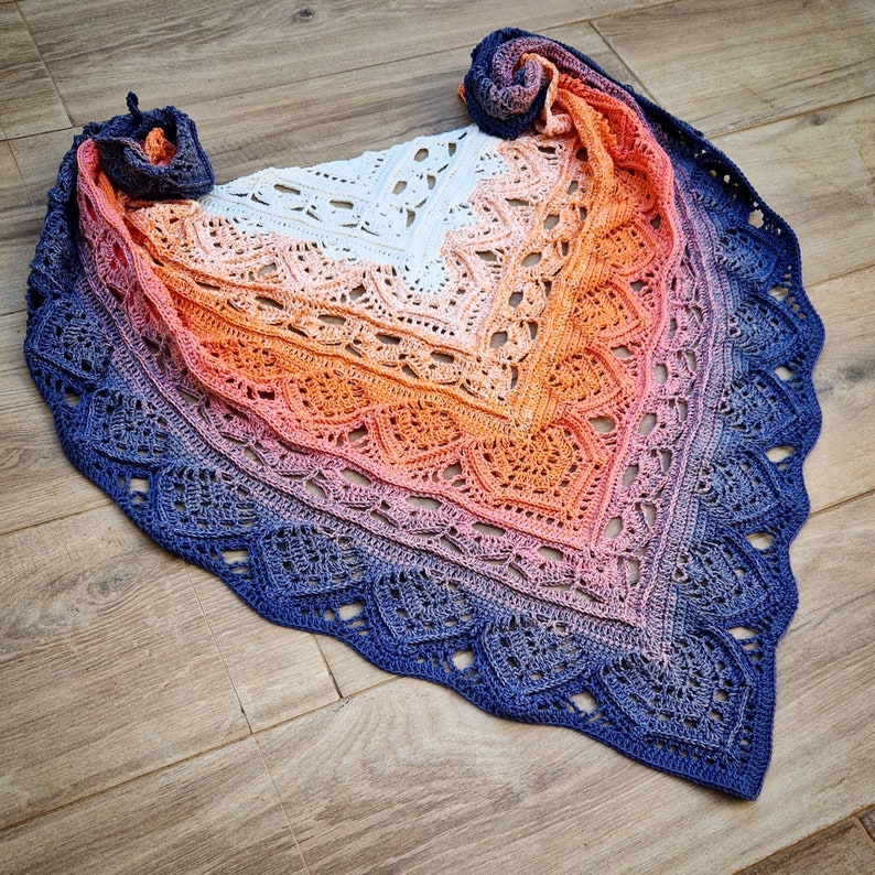 CeylonTea Shawl Pattern image 6