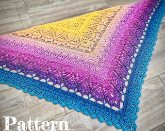 ShaiWardTea Shawl crochet pattern