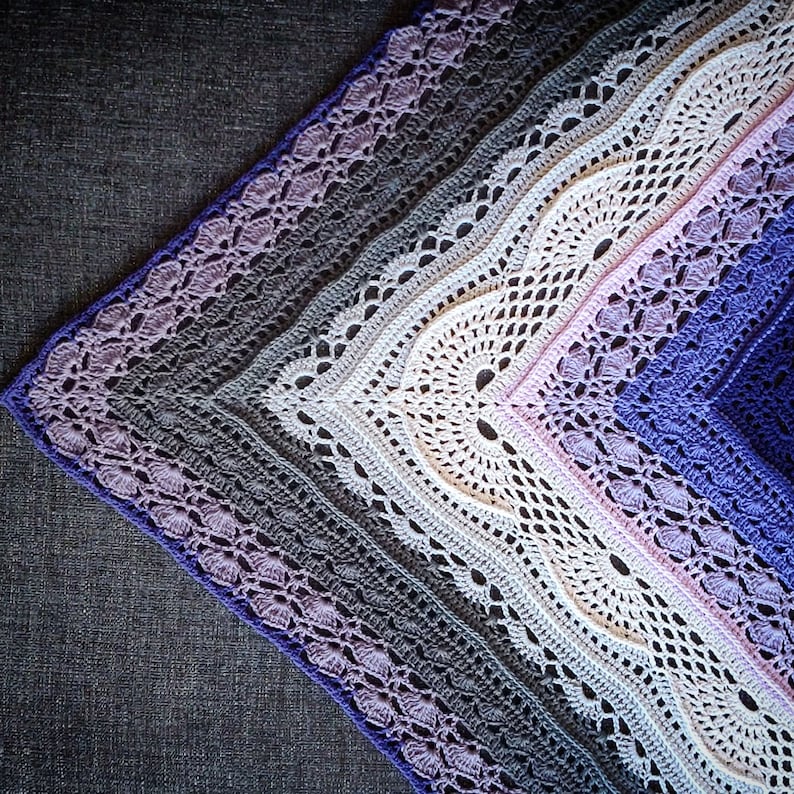 PuErhTea Shawl Pattern image 2