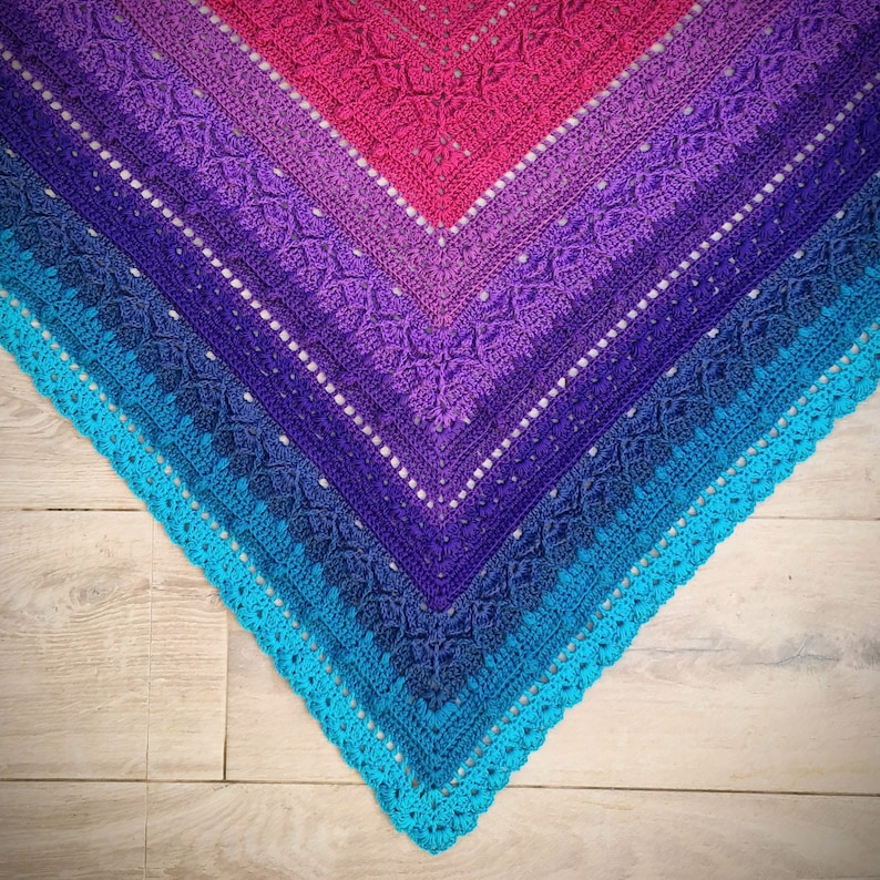 PaiMuTanTea Shawl pattern zdjęcie 3