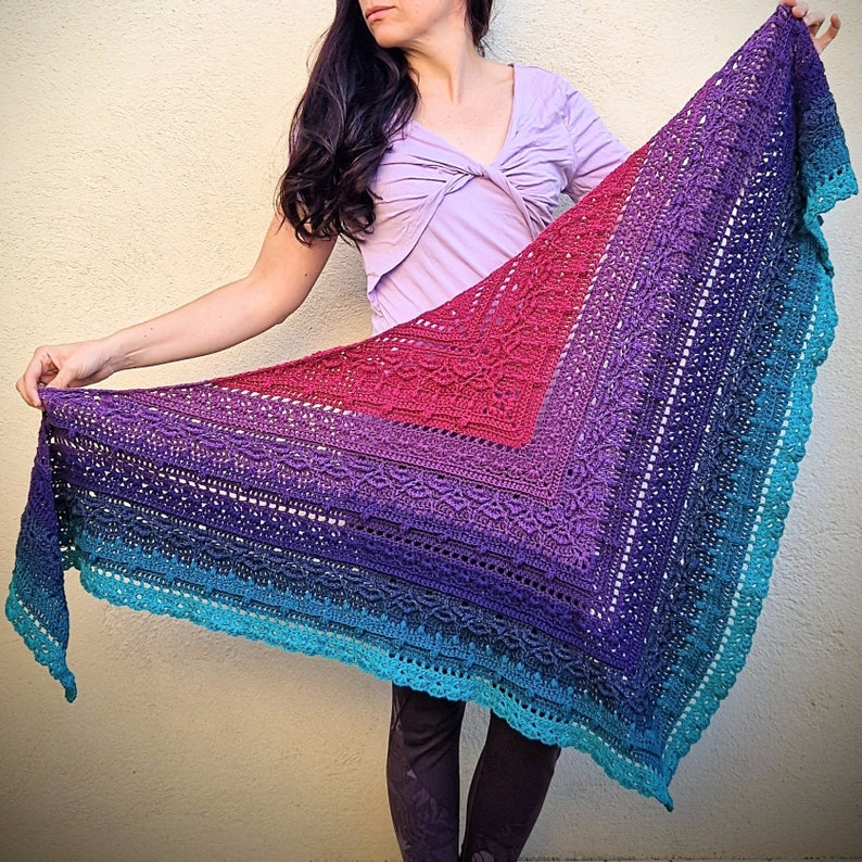 PaiMuTanTea Shawl pattern zdjęcie 8