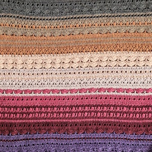 YakButterTea Poncho crochet pattern image 4