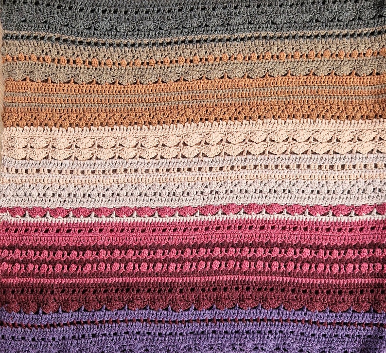 YakButterTea Poncho crochet pattern image 4