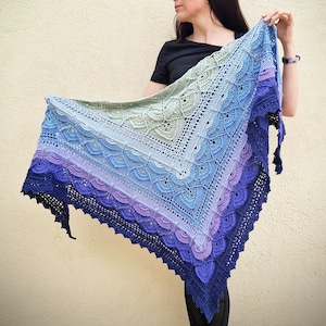 MoroccanMintTea Shawl pattern image 7