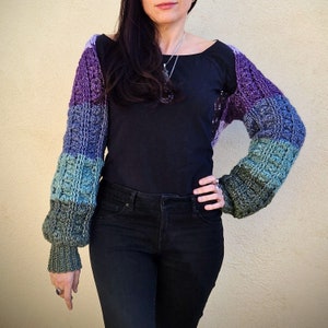 MatchaTea Shrug pattern image 4