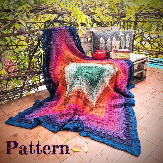 Paimutantea Blanket Crochet Pattern - Etsy