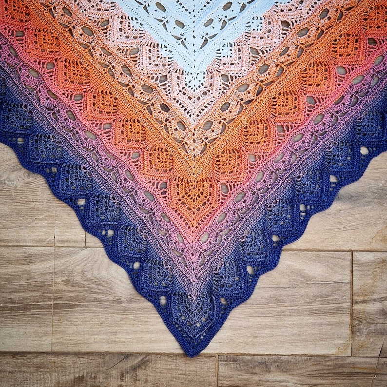 CeylonTea Shawl Pattern image 7