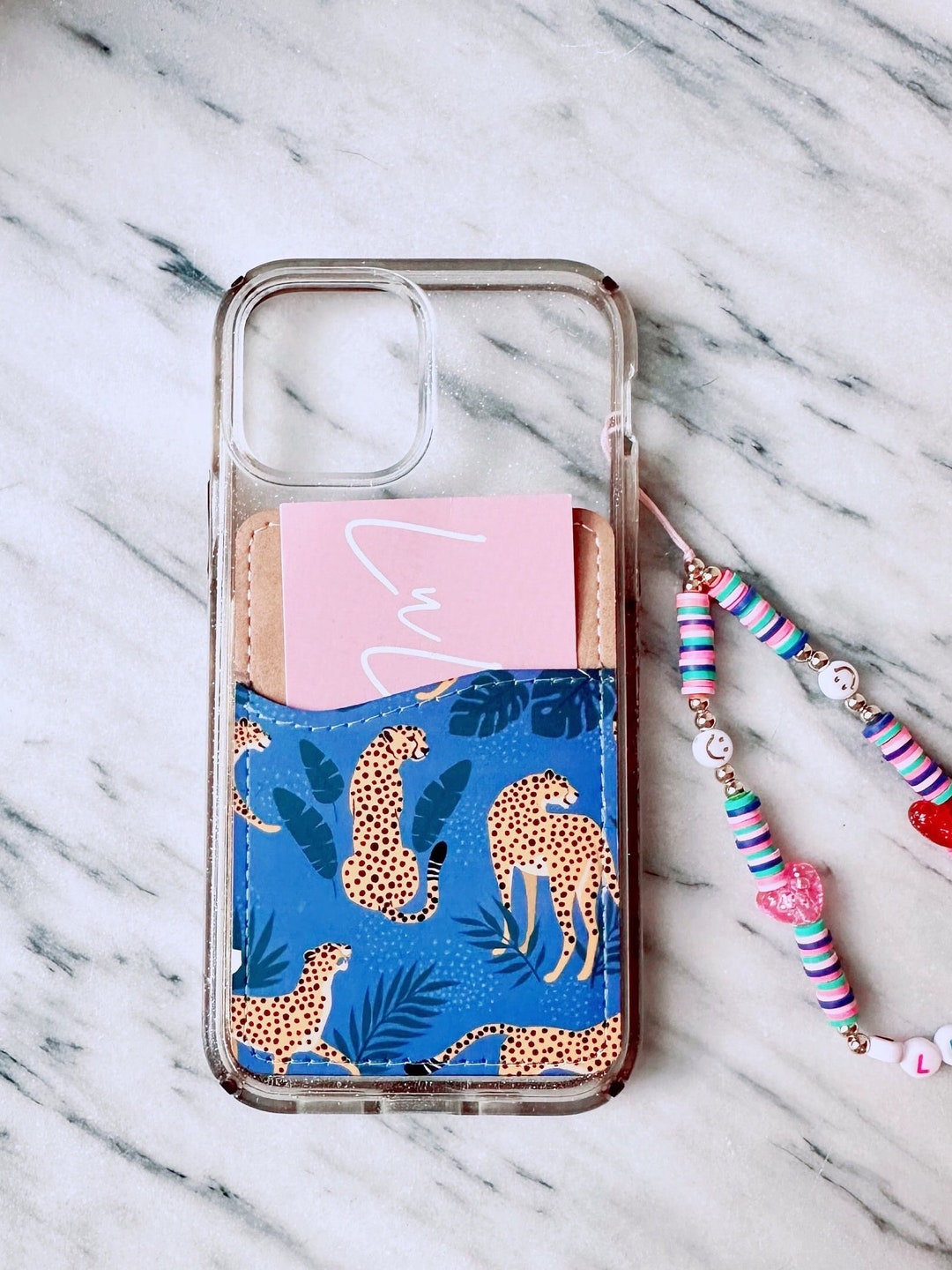 Silicone Adhesive Phone Card Holder, Stick-On Pocket Phone Wallet – Nicole Lee Online - View #5