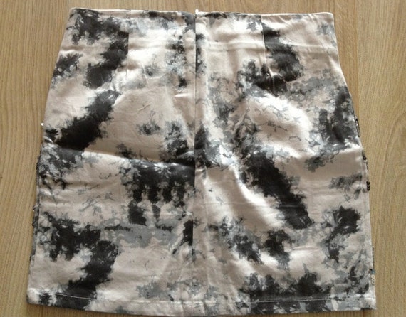 Y2K 90s Morgan de Toi tie dye sequinned min skirt… - image 2