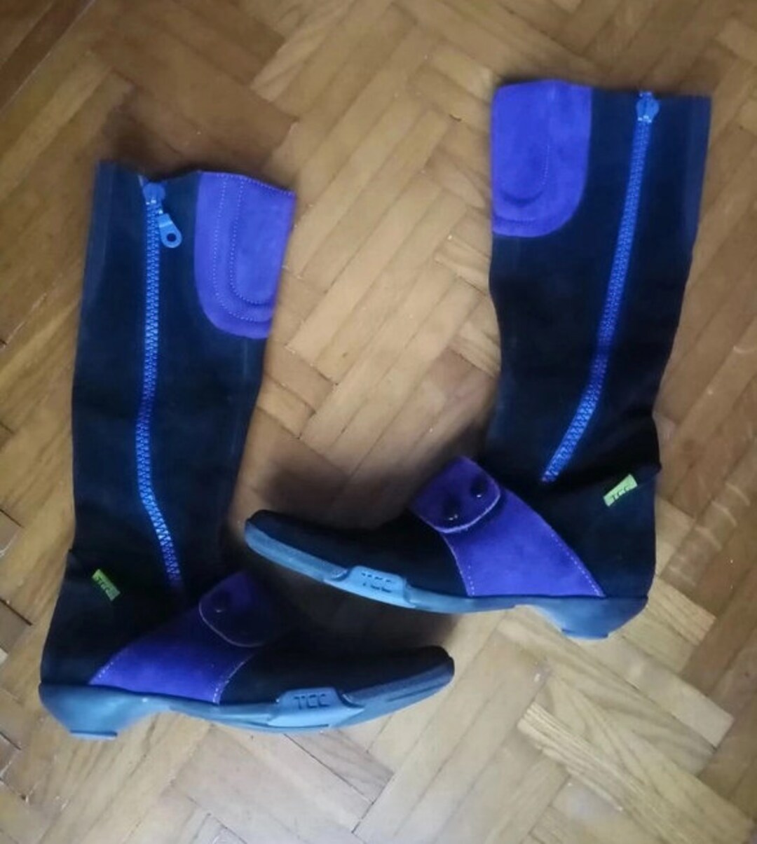 Y2K Cyber Techwear Cargo Boots Size 38-39 EU Rave Punk Vamp Goth ...