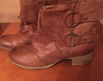 slouch pixie ankle boots