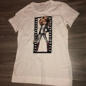 Pinko Barbie Bratz dols tshirt size S New old stock / dolls t shirt top short sleeve white top
