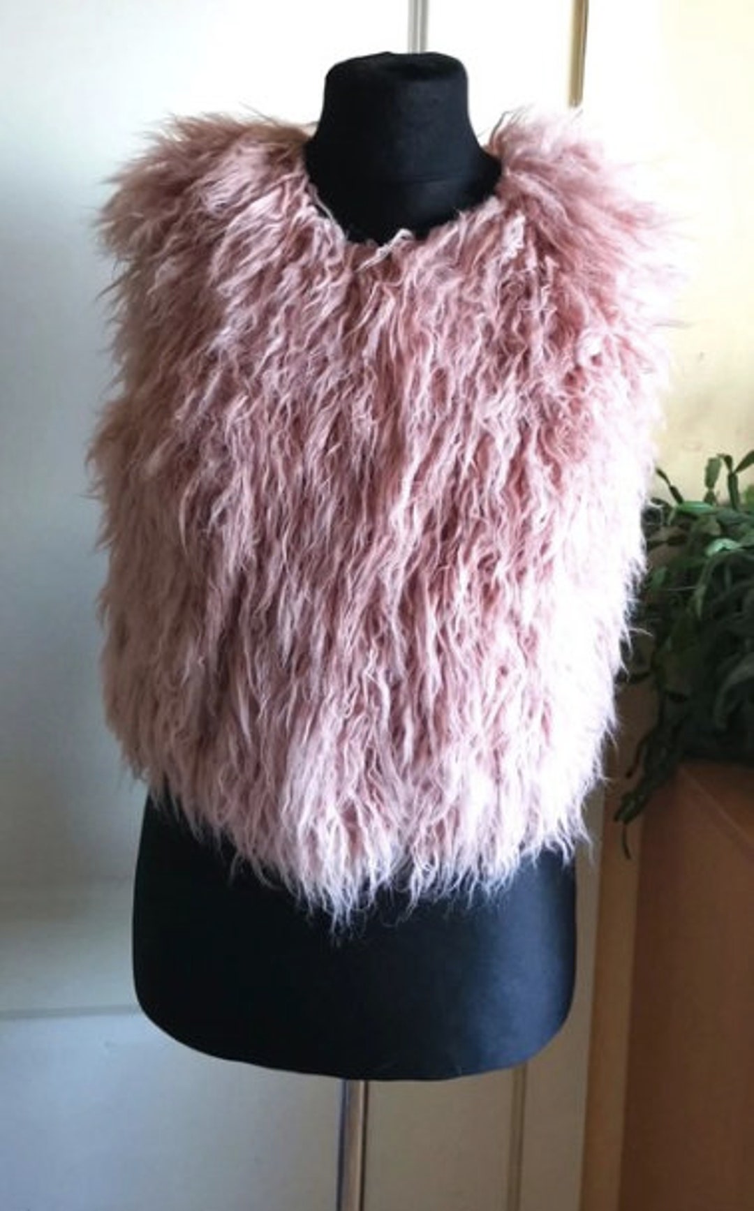 Dwang ondeugd Onafhankelijkheid Vintage Betty Barclay Pink Shaggy Vegan Fur Vest Gilet Size M - Etsy Finland