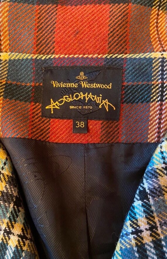 Vintage Vivienne Westwood Anglomania tartan Victor